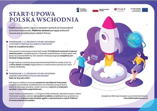 START UPOWA POLSKA WSCHODNIA logo