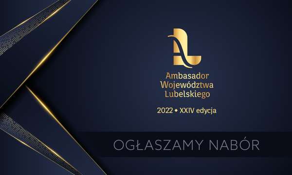 Nabór do konkursu Ambasador Województwa Lubelskiego za rok 2022 - logo
