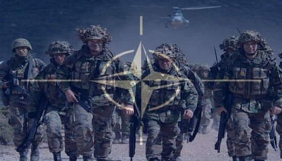 NATO ćwiczenia wojskowe - grafika poglądowa